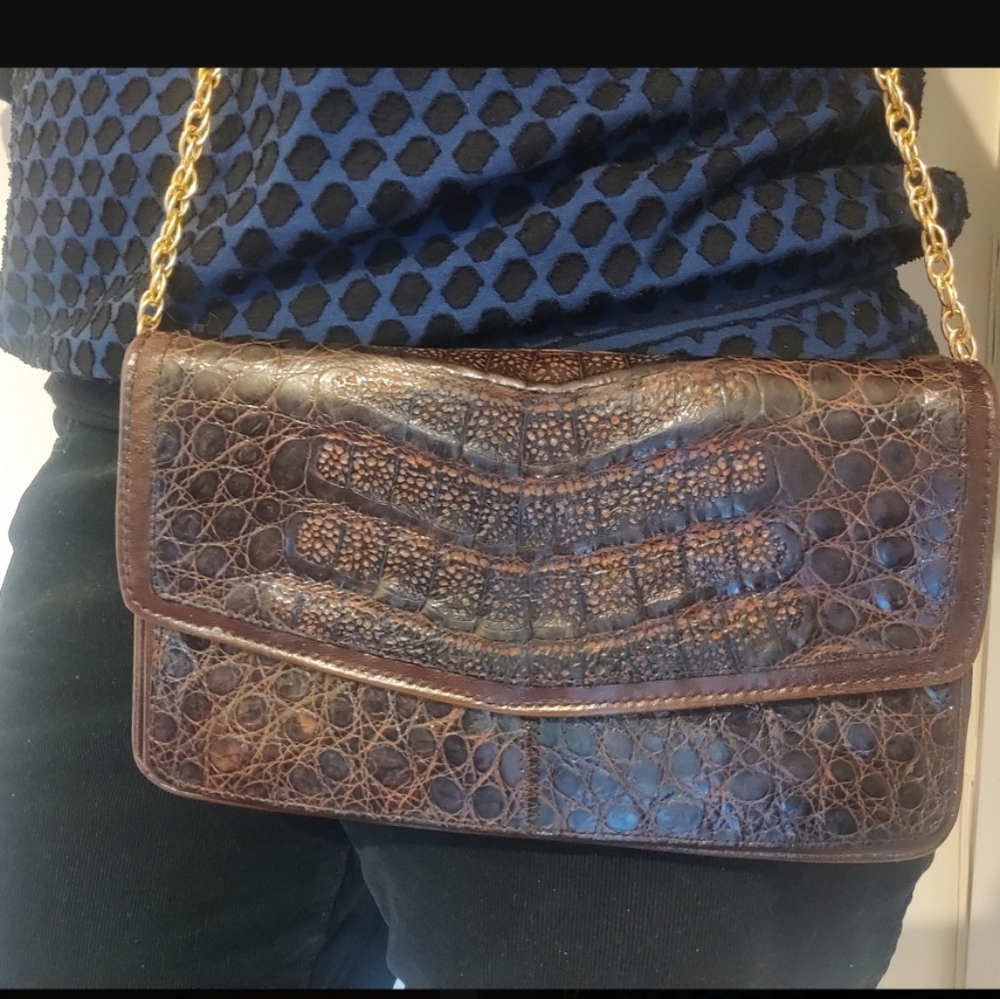 Genuine crocodile 🐊 leather purse
